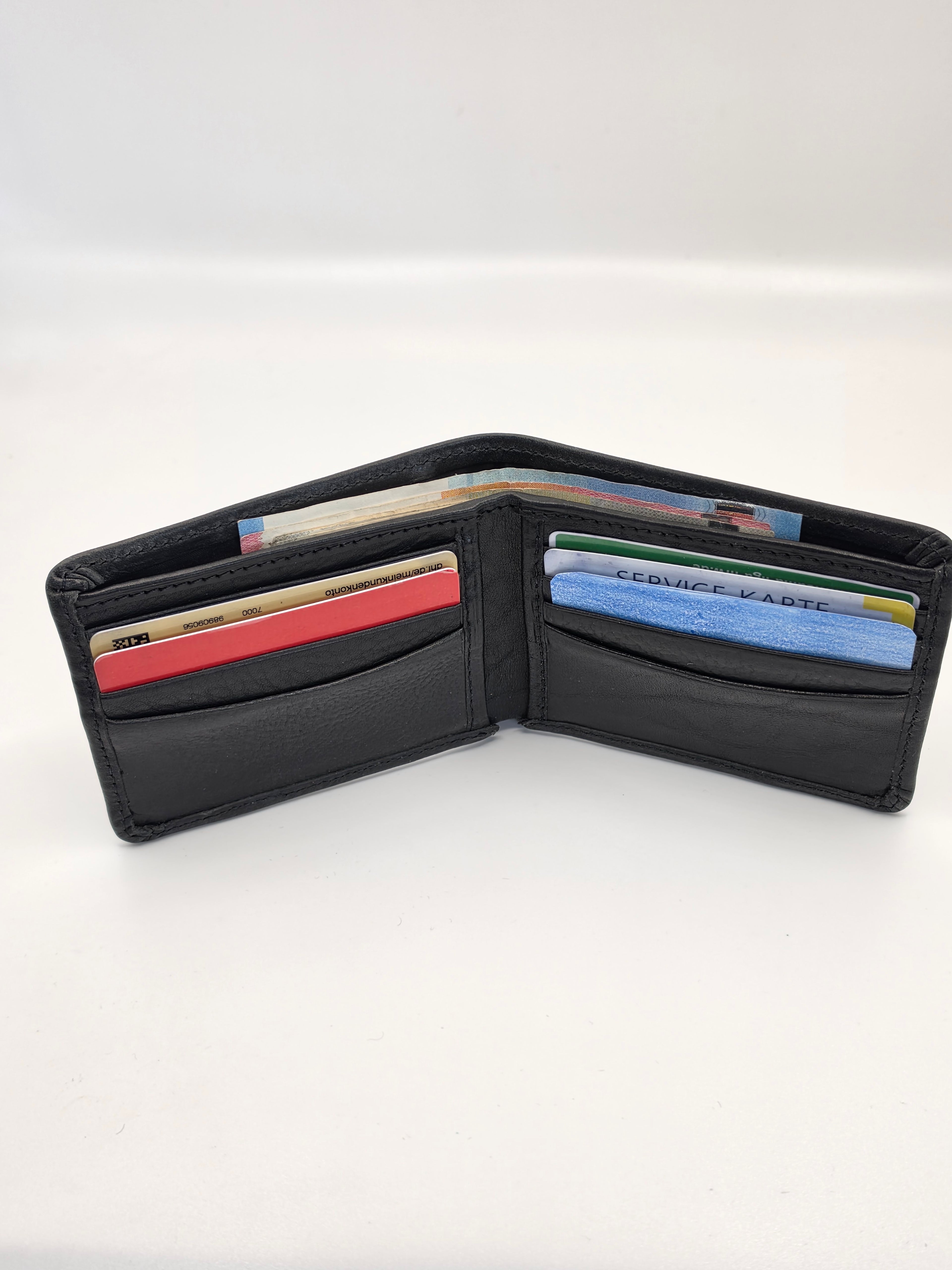 Slim Wallet Leder Herren – Dünne Geldbörse | NORVIK