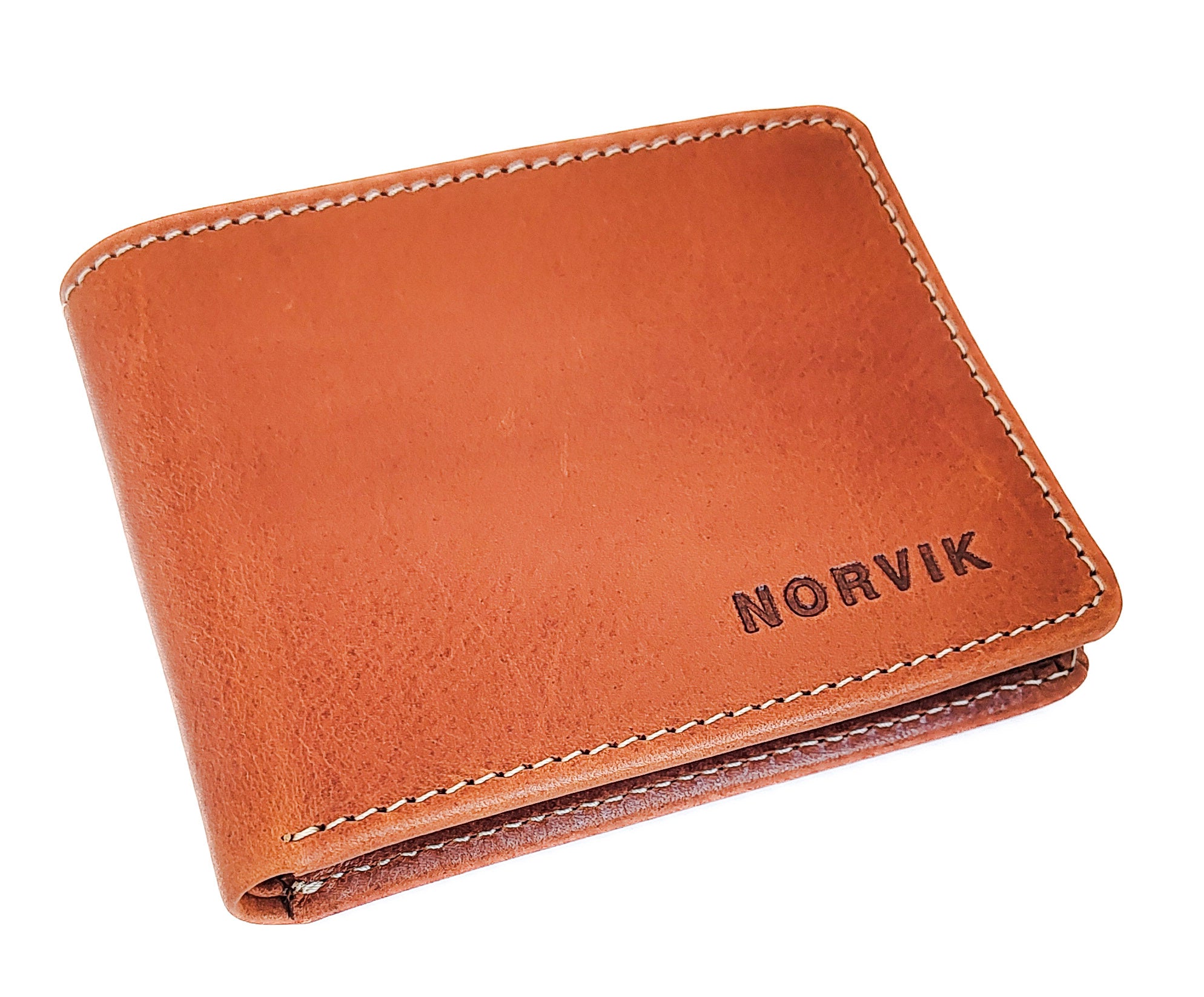 Slim Wallet Leder Herren – Dünne Geldbörse | NORVIK