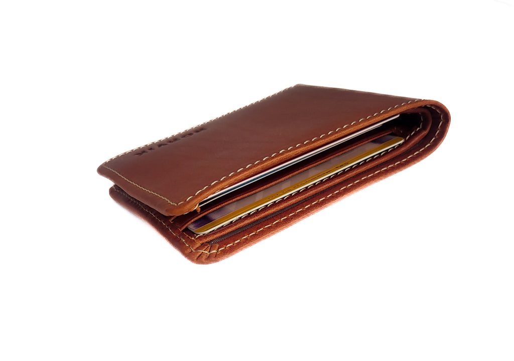 Slim Wallet Leder Herren – Dünne Geldbörse | NORVIK